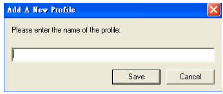 AVISION AV3850SU - To add a new profile, - 2