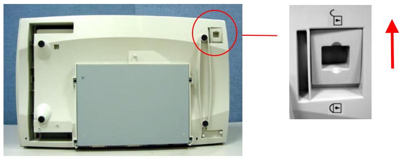 AVISION AV3850SU - unlocking the scanner - 1