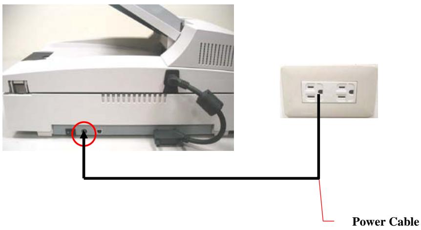 AVISION AV6200 - Connecting to Power - 1