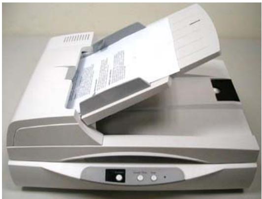 AVISION AV6200 - Loading the Paper with ADF - 1