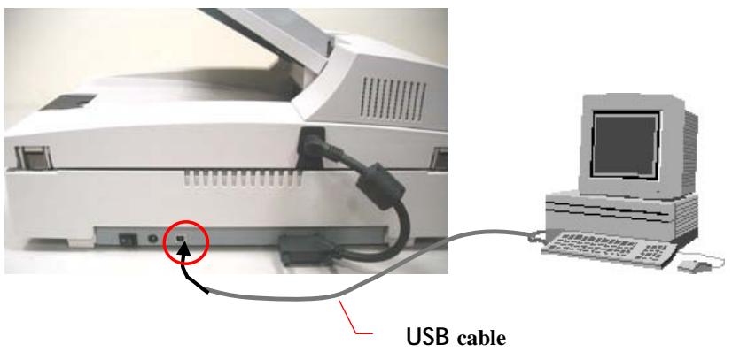 AVISION AV6200 - Connecting to Computer - 1