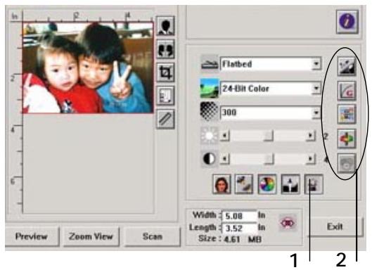 AVISION AVA6 - The Switch button - 1