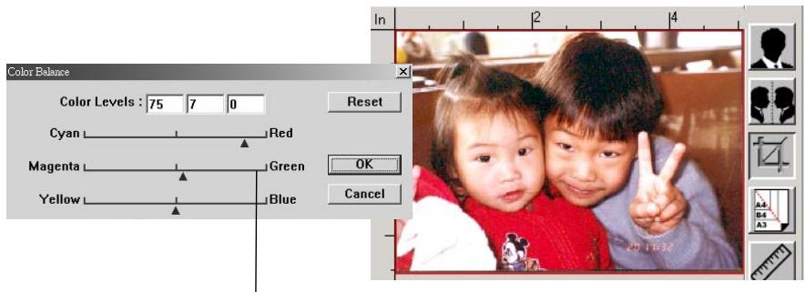 AVISION AVA6 - Using Color Balance - 2