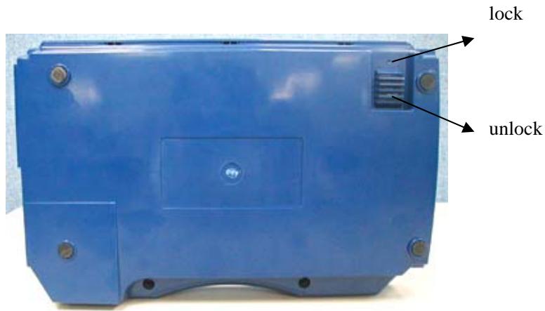 AVISION AVA6 - Removing the shipping lock - 1