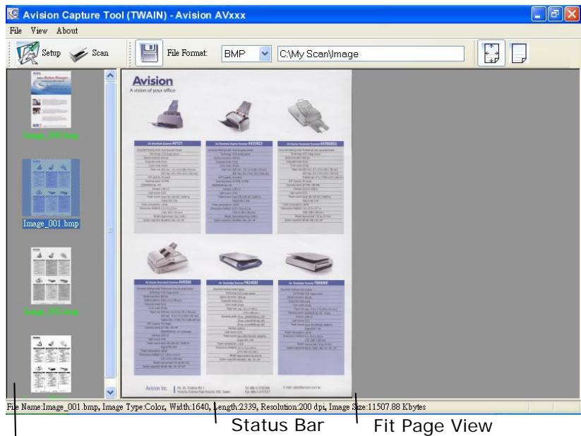 AVISION FB2080E - Verifying Your Scanner Installation - 5