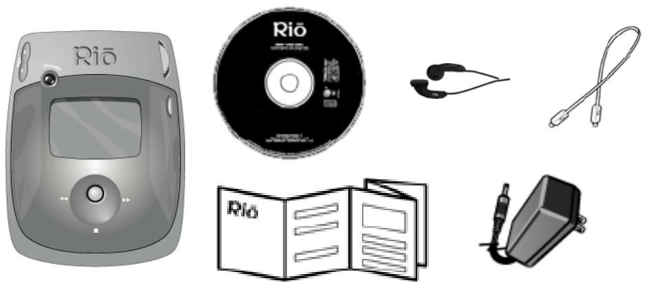 RIO NITRUS - Contenu de l'emballage - 1