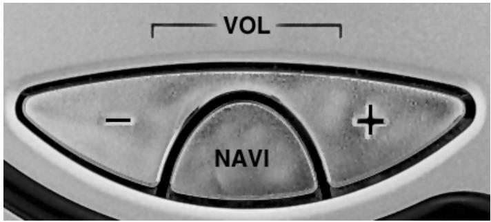 RIO VOLT SP100 - Utilisation du bouton navi : - 1