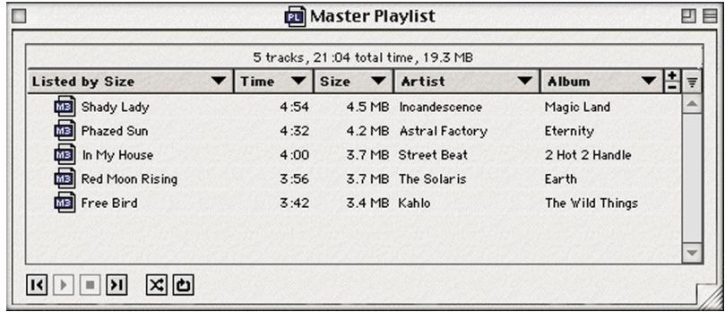 RIO 600 - Master Playlist - 1