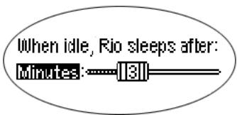 RIO 800 - Setting Preferences - 1