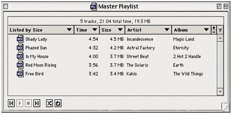 RIO 800 - Master Playlist - 1