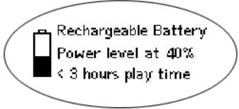 RIO 800 - Displaying battery information - 1