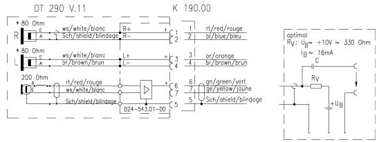 BEYERDYNAMIC DT 252 - Wiring Diagram - 1