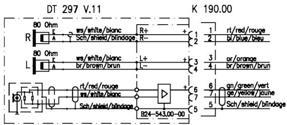 BEYERDYNAMIC DT 252 - Wiring Diagram - 1