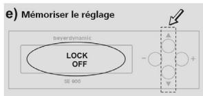 BEYERDYNAMIC IMS 900 - Fonction verrouillage - 5