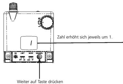 BEYERDYNAMIC IMS 900 - Kanal einstellen - 2
