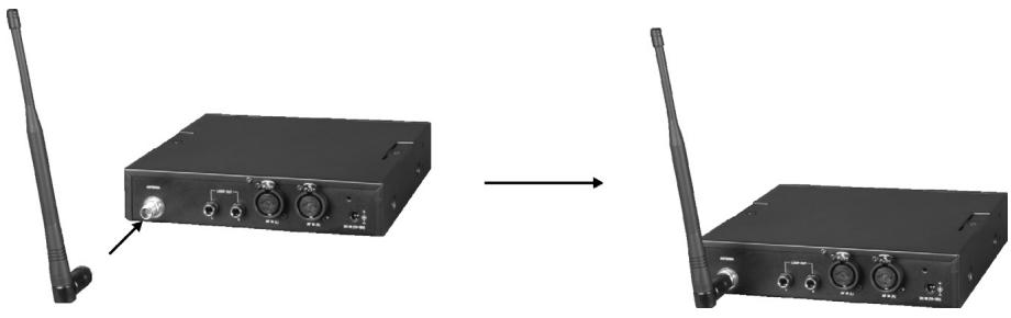 BEYERDYNAMIC IMS 900 - Antenne anschlieBen - 1