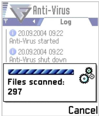 F-SECURE MOBILE ANTI-VIRUS FOR SERIES 60 - To start F-Secure Mobile Anti-Virus: - 2