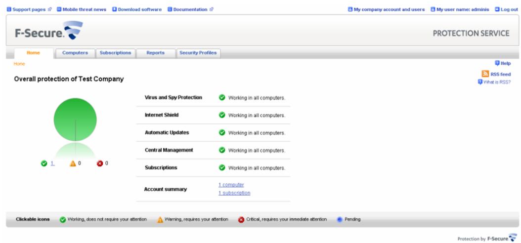 F-SECURE PSB - Téléchargement du logiciel - 1