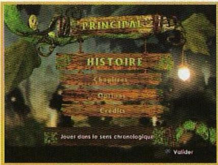 GAMES SONY PS & PSX GAMES SONY PS & PSX ARTHUR ET LES MINIMOYS - Menu principal - 1
