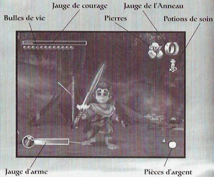 GAMES SONY PS & PSX GAMES SONY PS & PSX BILBO LE HOBBIT - L'ecran de JEU - 1