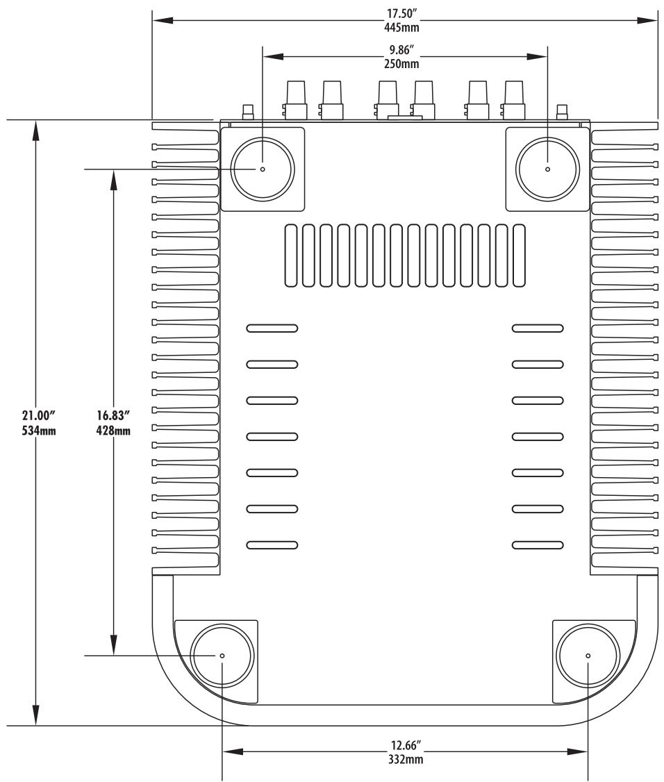 CLASSE AUDIO CA-5200 - Dimensions • Abmessungen Dimensioni • Dimensiones Afmetingen - 2