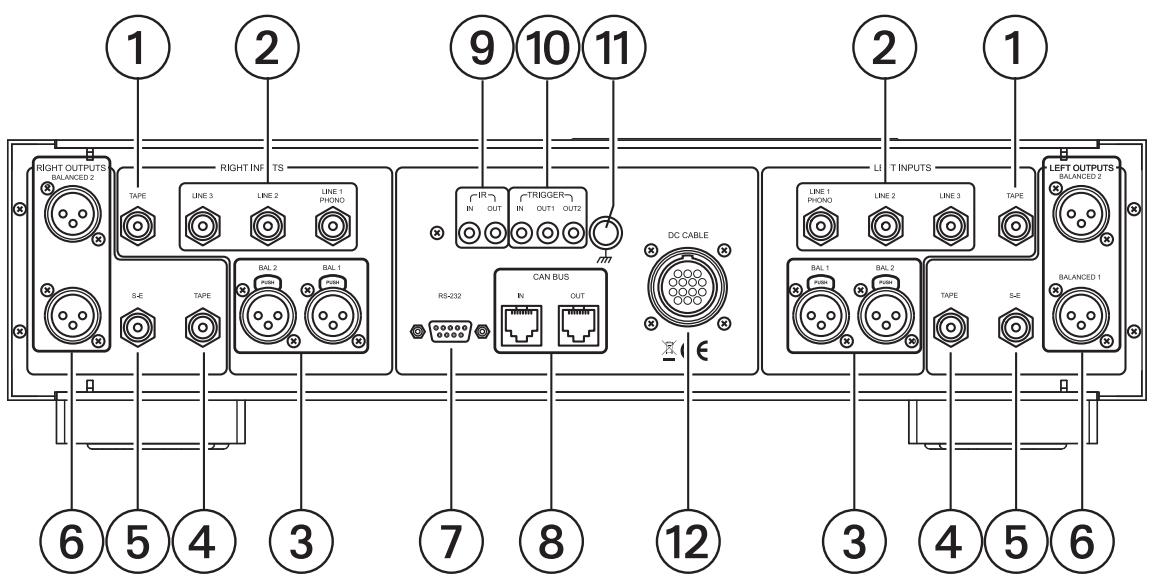 CLASSE AUDIO CP-700 - Bouton de volume - 1