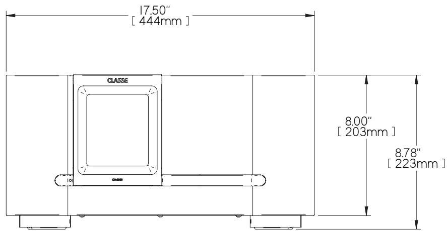 CLASSE AUDIO CT-2300 - Dimensions - 1