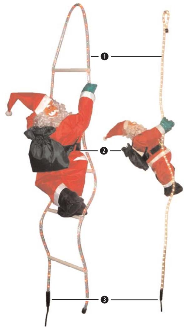 MELINERA KH 4161 - CLIMBING FATHER CHRISTMAS - 3