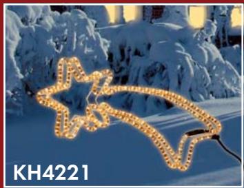 MELINERA KH 4218 - 3D-ILLUMINATED CHRISTMAS DECORATION - 4