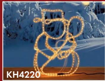 MELINERA KH 4218 - 3D-ILLUMINATED CHRISTMAS DECORATION - 3