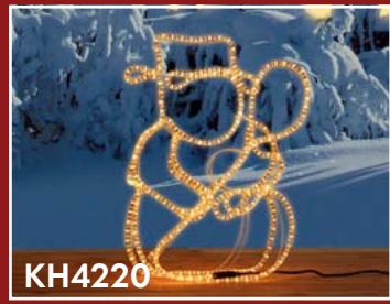MELINERA KH 4218 3D-ILLUMINATED CHRISTMAS DECORATION - CHRISTMAS DECORATION - 3