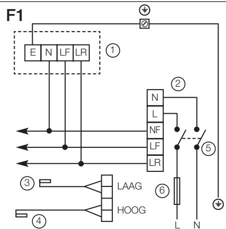 APPLIED ENERGY AWC - Sluit de elektrische verbindingen van der regelaar aan - 1