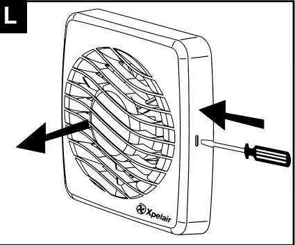 APPLIED ENERGY DX100PC - Toilet/Bathroom 100mm/4" Fan Range - 15
