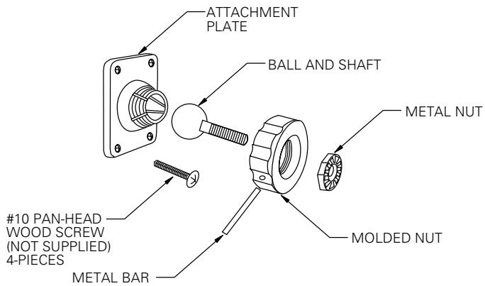 DA-LITE ACOUSTICAL IMAGER - WALL MOUNTING - 1