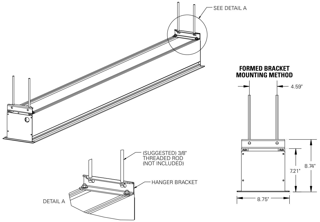 DA-LITE ADVANTAGE DELUXE ELECTROL - NOTE: Electrical connections on right side of case. - 4