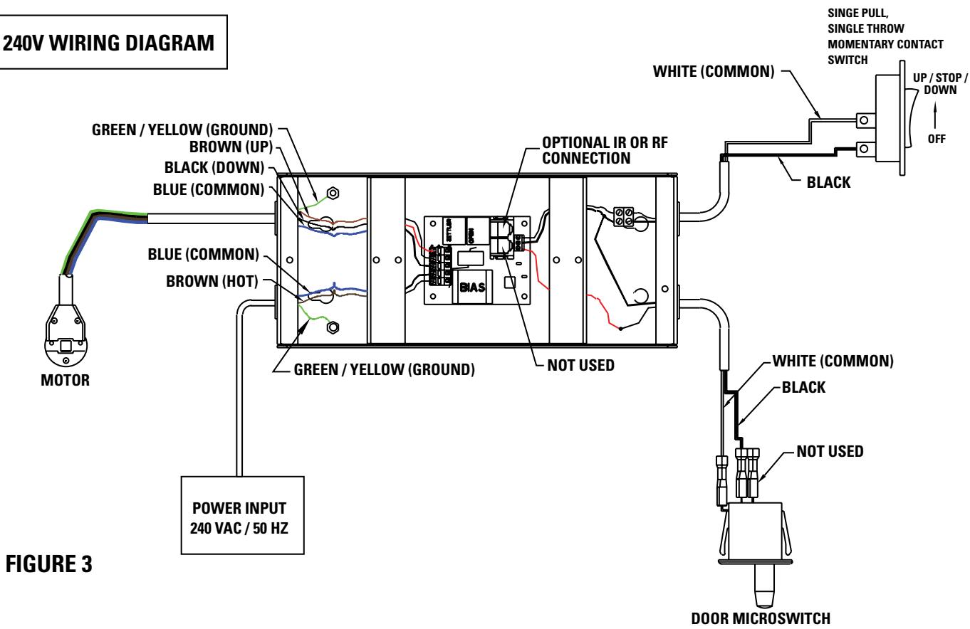DA-LITE ASCENDER ELECTROL - Infrared Remote - 2
