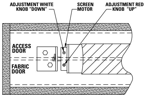 DA-LITE BOARDROOM ELECTROL - LESS SCREEN DROP - 1