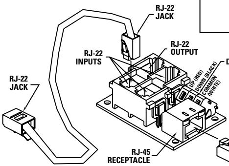DA-LITE CONTOUR ELECTROL - CAUTION: THE PROJECTOR MUST BE TURNOED OFF BEFORE CONNECTING THE TRIGGER WIRES TO THE PROJECTOR. FAILURE TO DO SO MAY DAMAGE THE CONTROLLER. - 3
