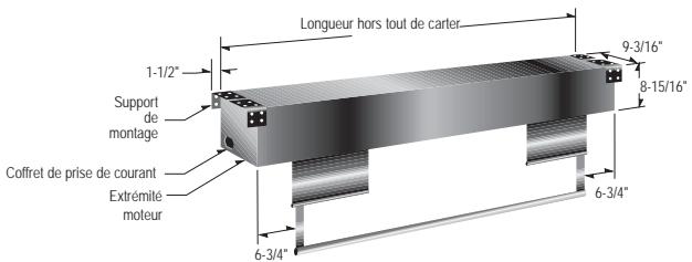 DA-LITE DUAL MASKING ELECTROL - Écran de projection automatique électrique - 2