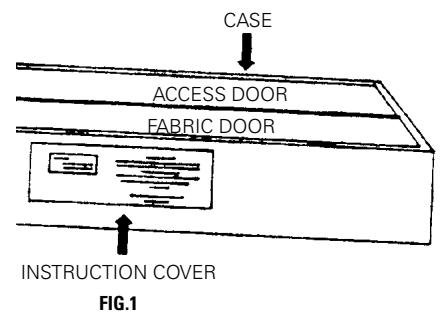 DA-LITE EXECUTIVE ELECTROL - NOTE: Screen is not centered in box. Screen is set 22^ from motor end. - 1