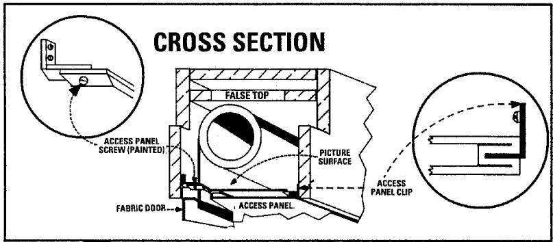 DA-LITE EXECUTIVE ELECTROL - CAUTION! DO NOT CUT WRAPPING PAPER OR TAPE WITH KNIFE OR ANY SHARP TOOL. REMOVE BY HAND. - 1