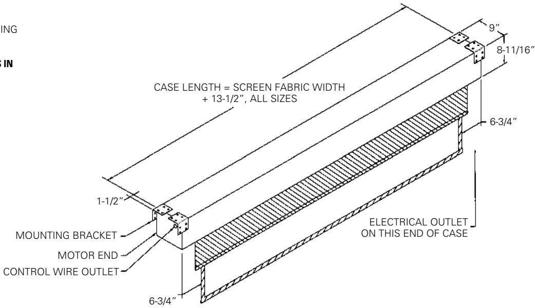DA-LITE HORIZON ELECTROL - 240V WIBING DIAGRAM - 2