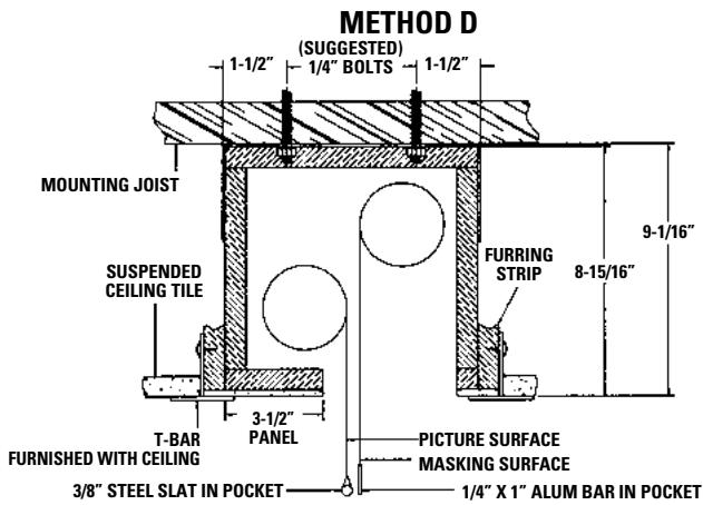 DA-LITE HORIZON ELECTROL - 240V WIBING DIAGRAM - 6