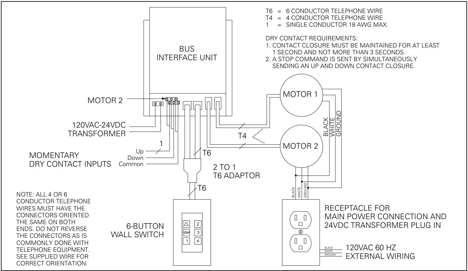DA-LITE HORIZON ELECTROL - LIMIT CONTROL ADJUSTMENT - 3