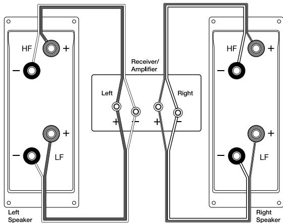 INFINITY PRELUDE FORTY - BI-WIRING - 2