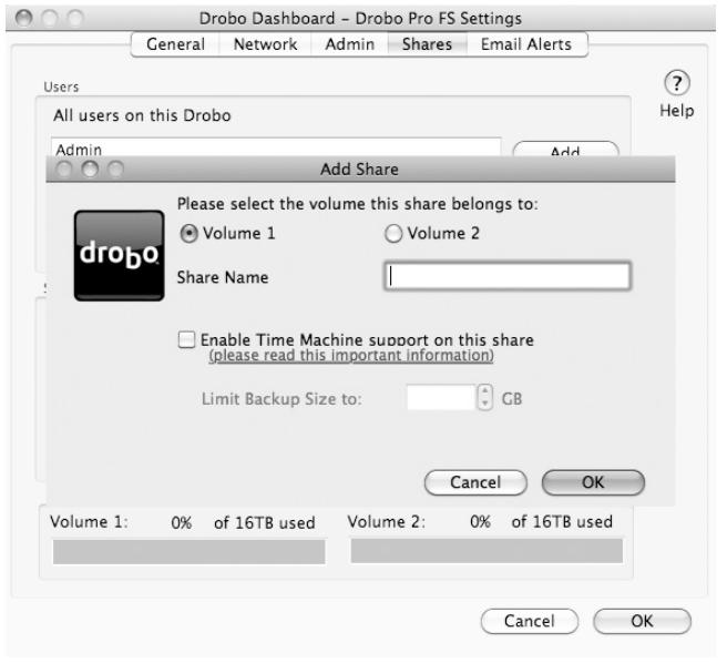 DATA ROBOTICS DROBO FS - Time Machine - Mac OS X - 1