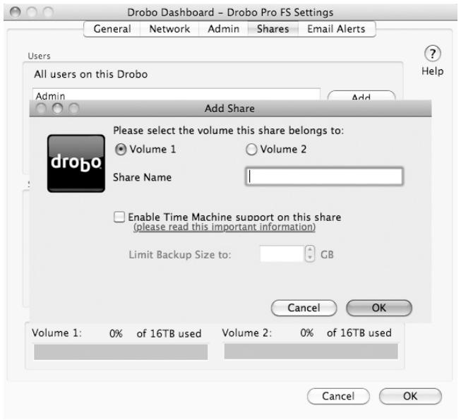 DATA ROBOTICS DROBO FS - Time Machine - Mac OS X - 1