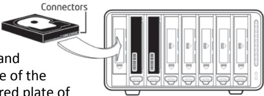 DATA ROBOTICS DROBO FS - Inserting drives into your DroboPro FS - 1