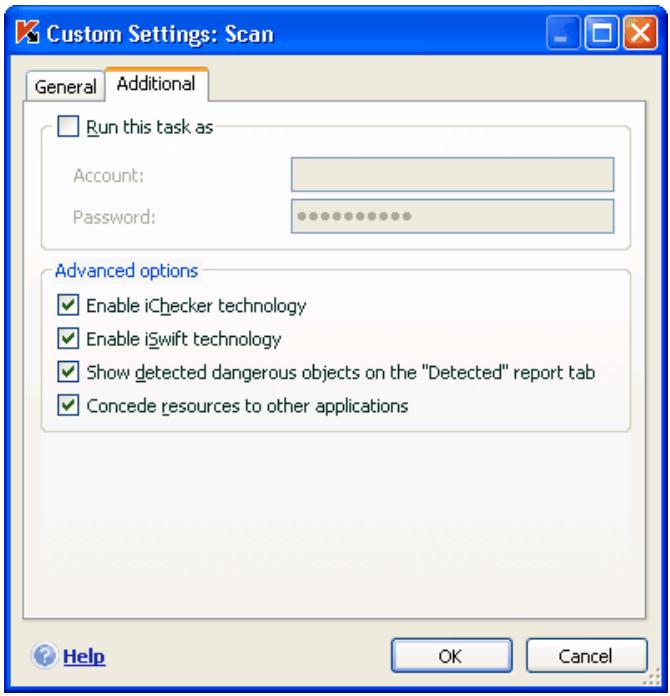 KAPERSKY ANTI-VIRUS 6.0 - Advanced virus scan options - 2