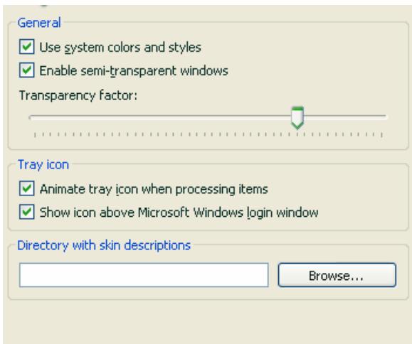 KAPERSKY ANTI-VIRUS 6.0 - Configuring the Kaspersky Anti-Virus interface - 1